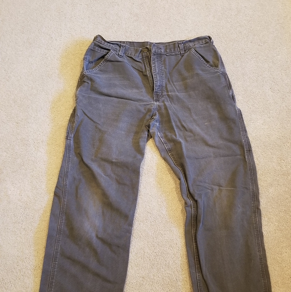 Carhartt cargo work pants 36×32